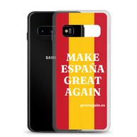 Carcasa transparente Samsung® Make España Great Again