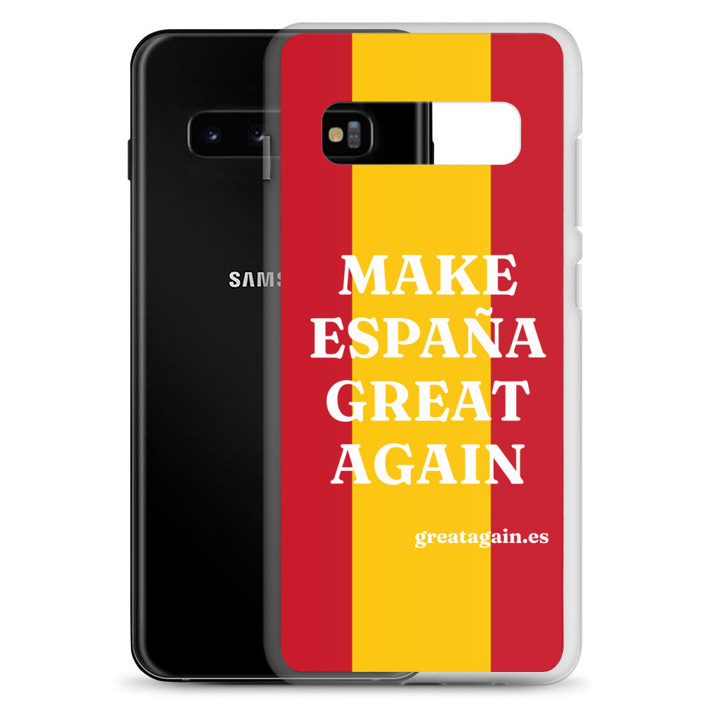 Carcasa transparente Samsung® Make España Great Again