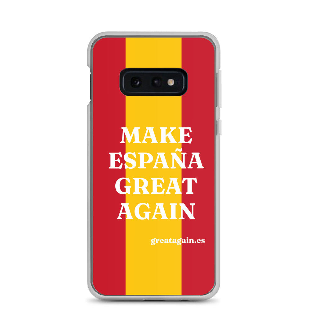 Carcasa transparente Samsung® Make España Great Again