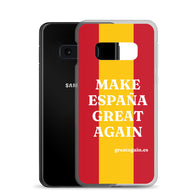 Carcasa transparente Samsung® Make España Great Again