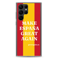 Carcasa transparente Samsung® Make España Great Again