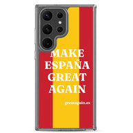 Carcasa transparente Samsung® Make España Great Again