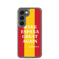 Carcasa transparente Samsung® Make España Great Again