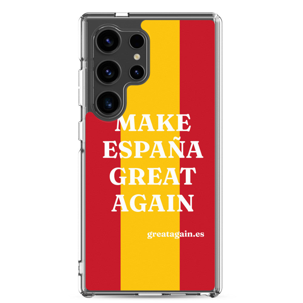 Carcasa transparente Samsung® Make España Great Again