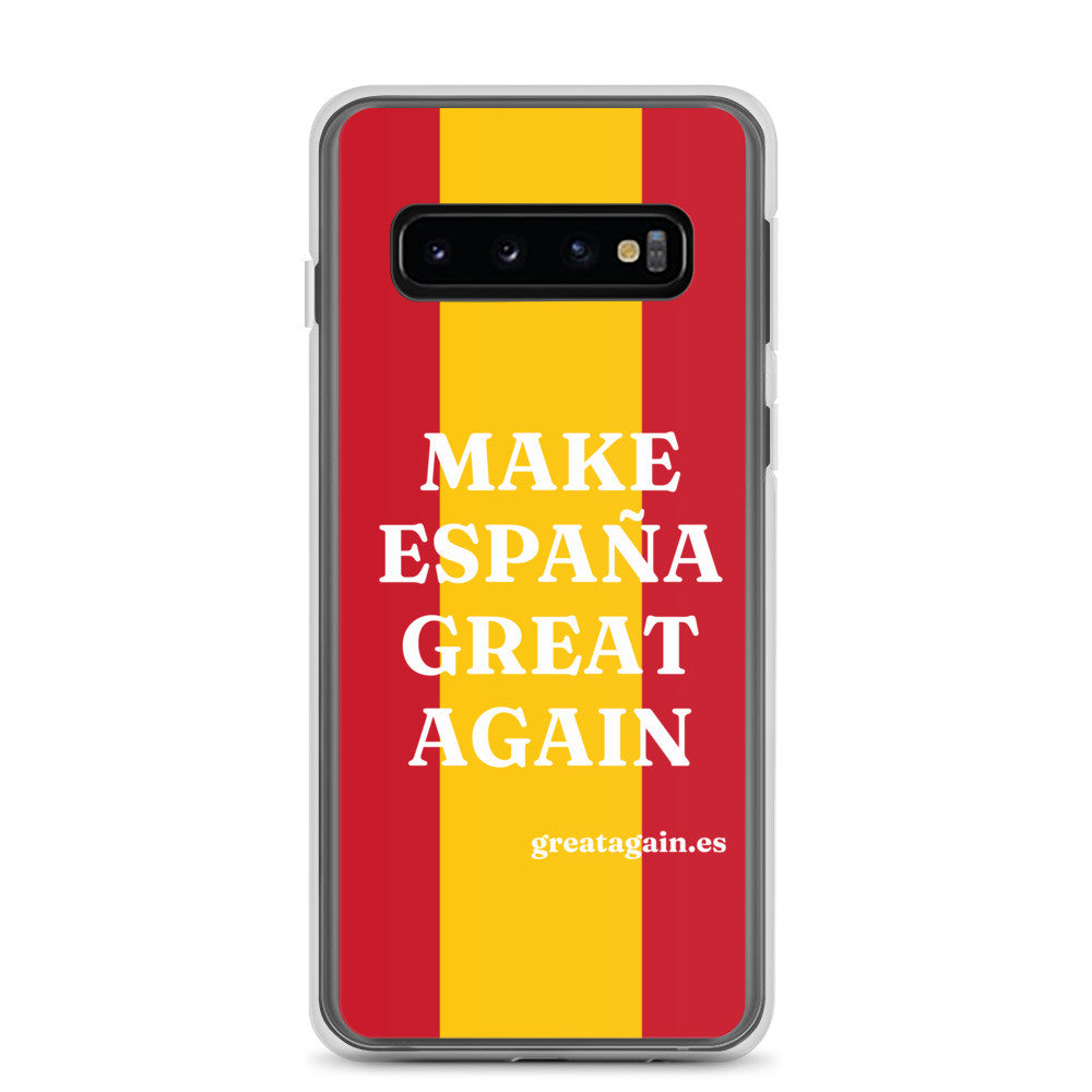 Carcasa transparente Samsung® Make España Great Again