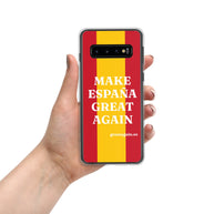 Carcasa transparente Samsung® Make España Great Again