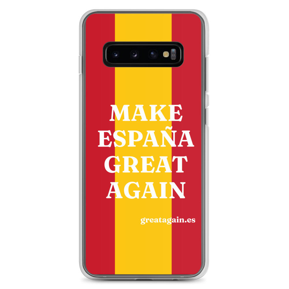Carcasa transparente Samsung® Make España Great Again