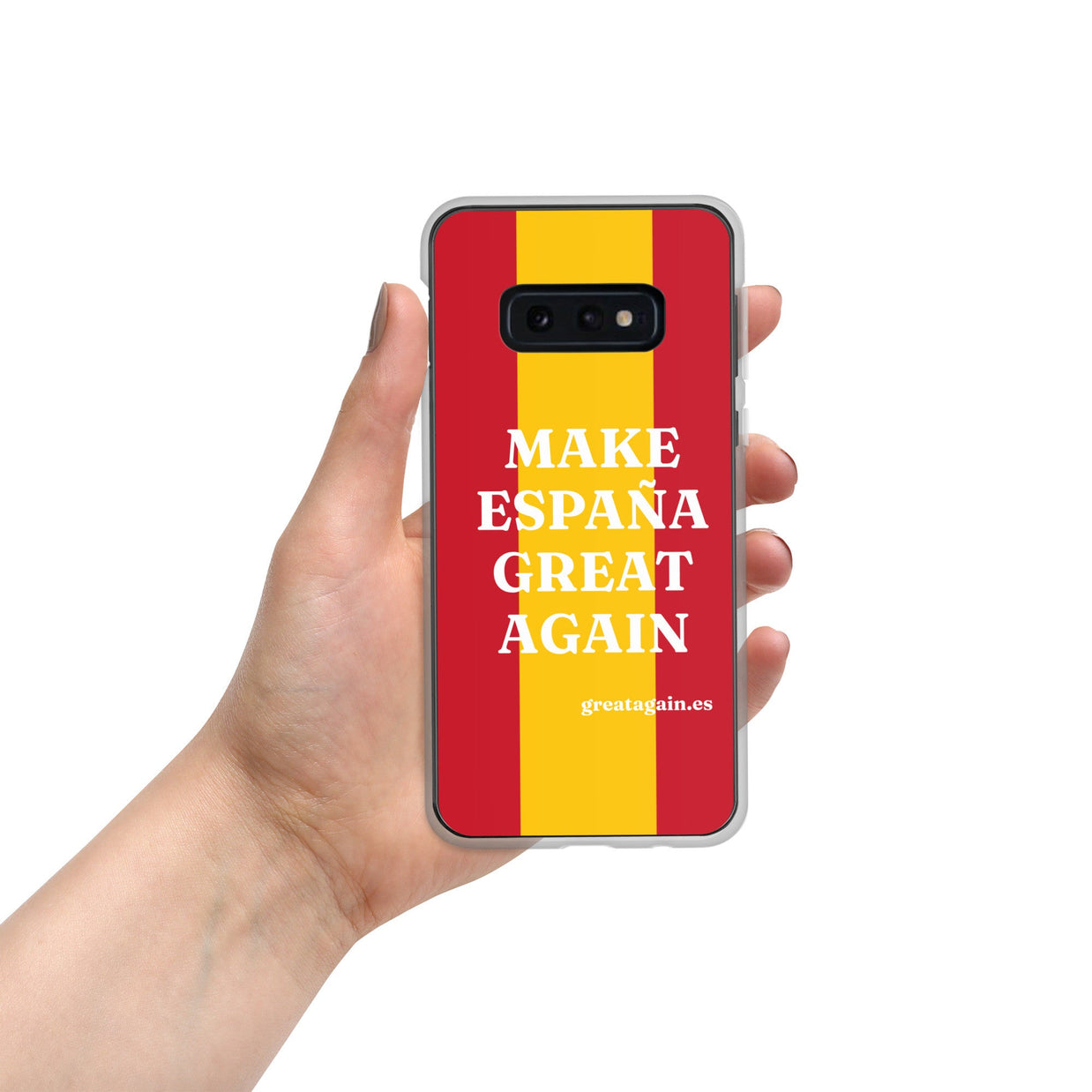 Carcasa transparente Samsung® Make España Great Again