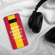 Carcasa transparente Samsung® Make España Great Again