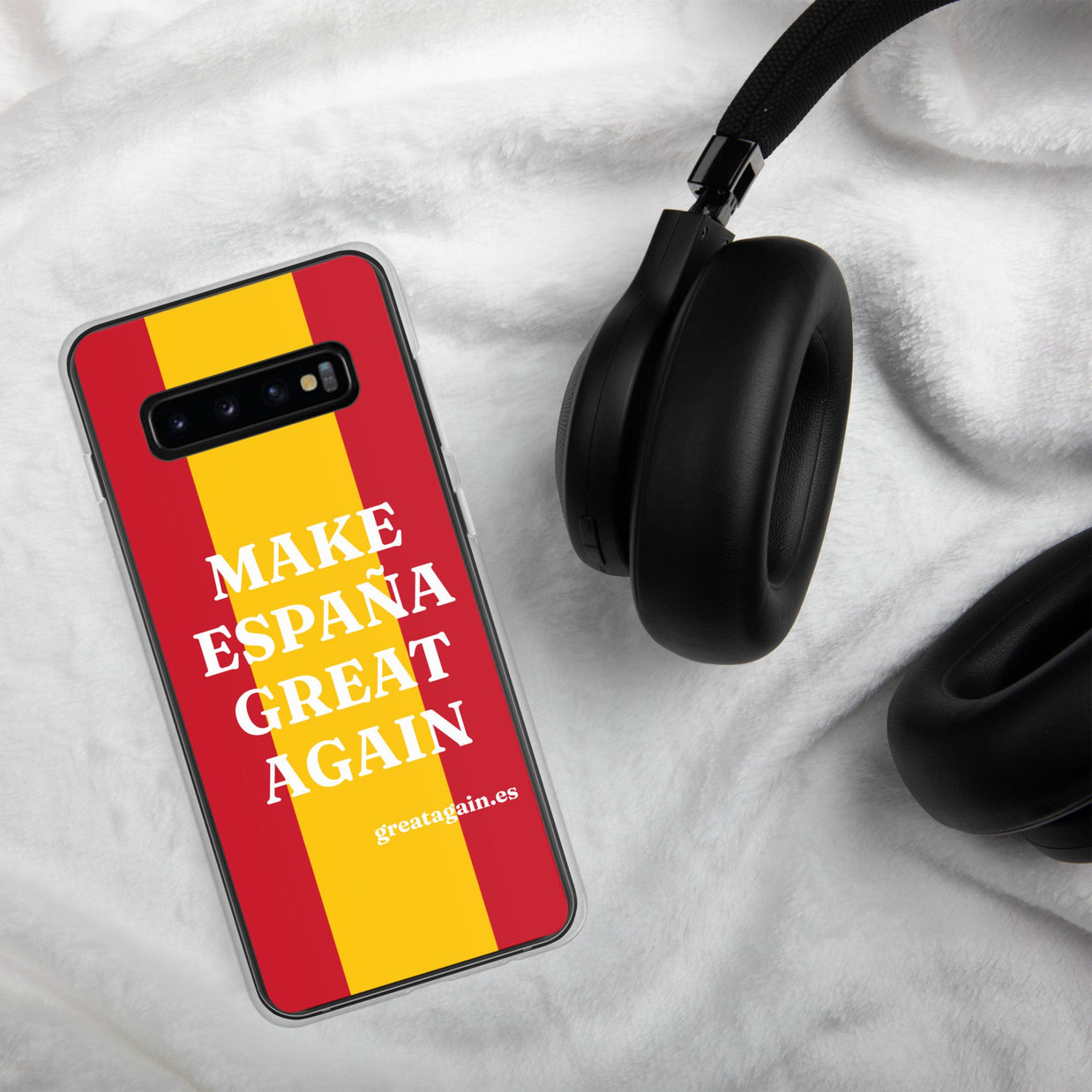 Carcasa transparente Samsung® Make España Great Again