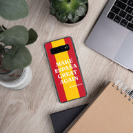 Carcasa transparente Samsung® Make España Great Again