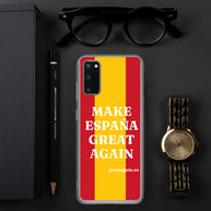 Carcasa transparente Samsung® Make España Great Again