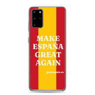 Carcasa transparente Samsung® Make España Great Again