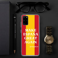 Carcasa transparente Samsung® Make España Great Again