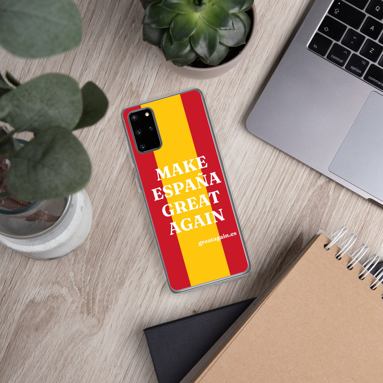 Carcasa transparente Samsung® Make España Great Again