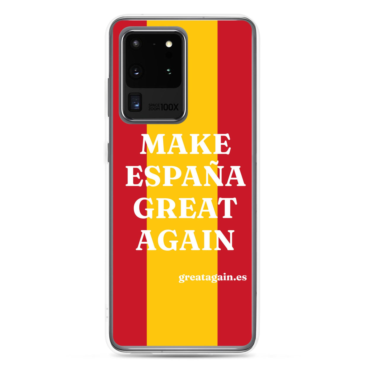 Carcasa transparente Samsung® Make España Great Again