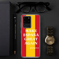 Carcasa transparente Samsung® Make España Great Again