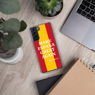 Carcasa transparente Samsung® Make España Great Again
