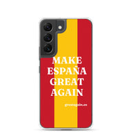 Carcasa transparente Samsung® Make España Great Again