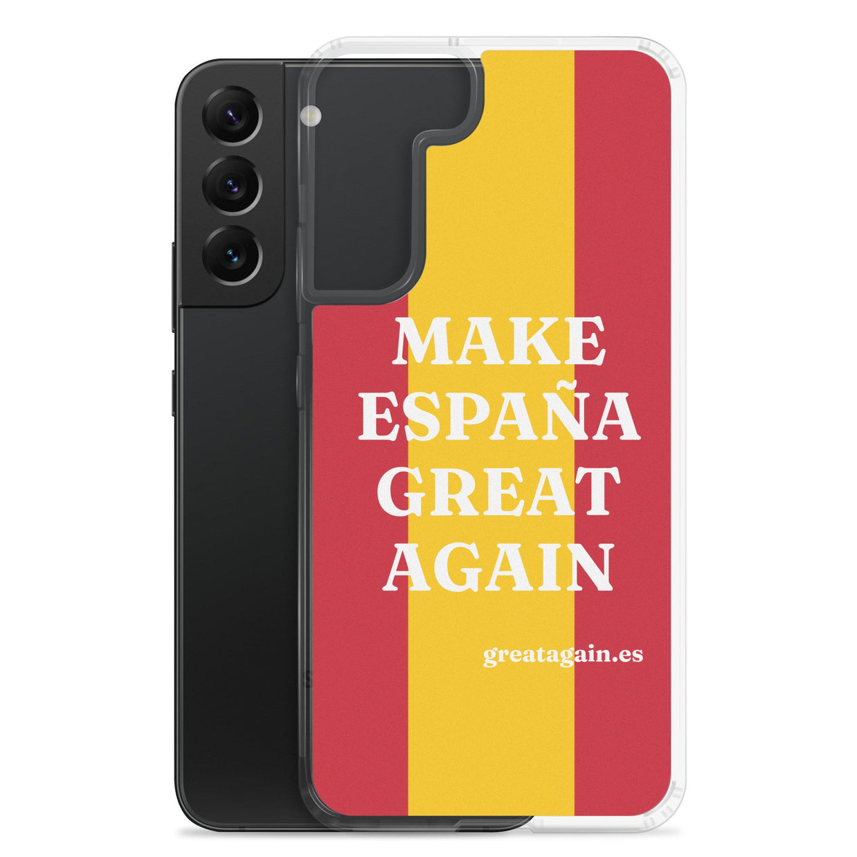 Carcasa transparente Samsung® Make España Great Again