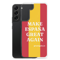 Carcasa transparente Samsung® Make España Great Again