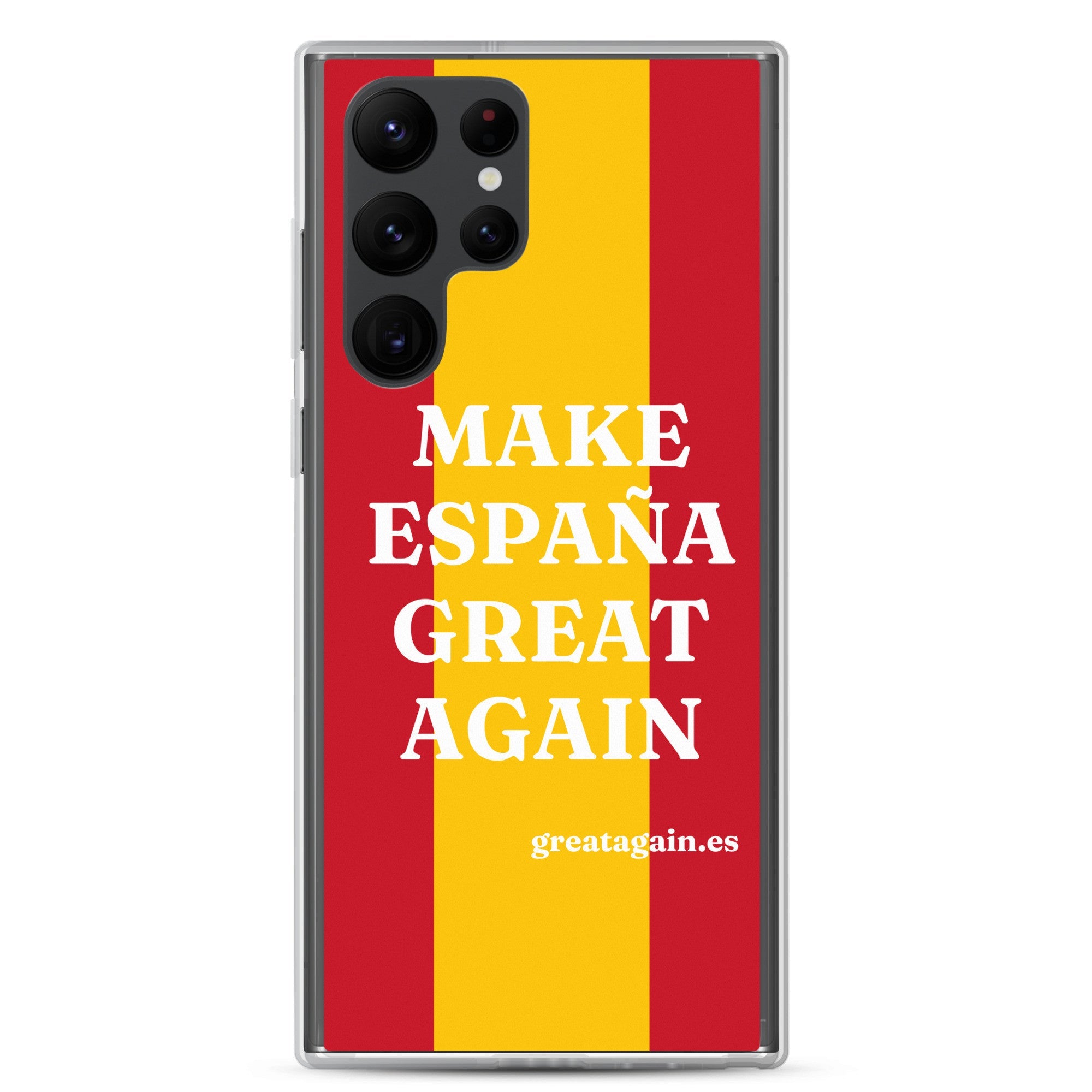 Carcasa transparente Samsung® Make España Great Again