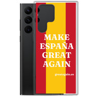 Carcasa transparente Samsung® Make España Great Again