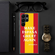 Carcasa transparente Samsung® Make España Great Again