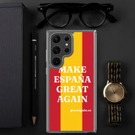 Carcasa transparente Samsung® Make España Great Again
