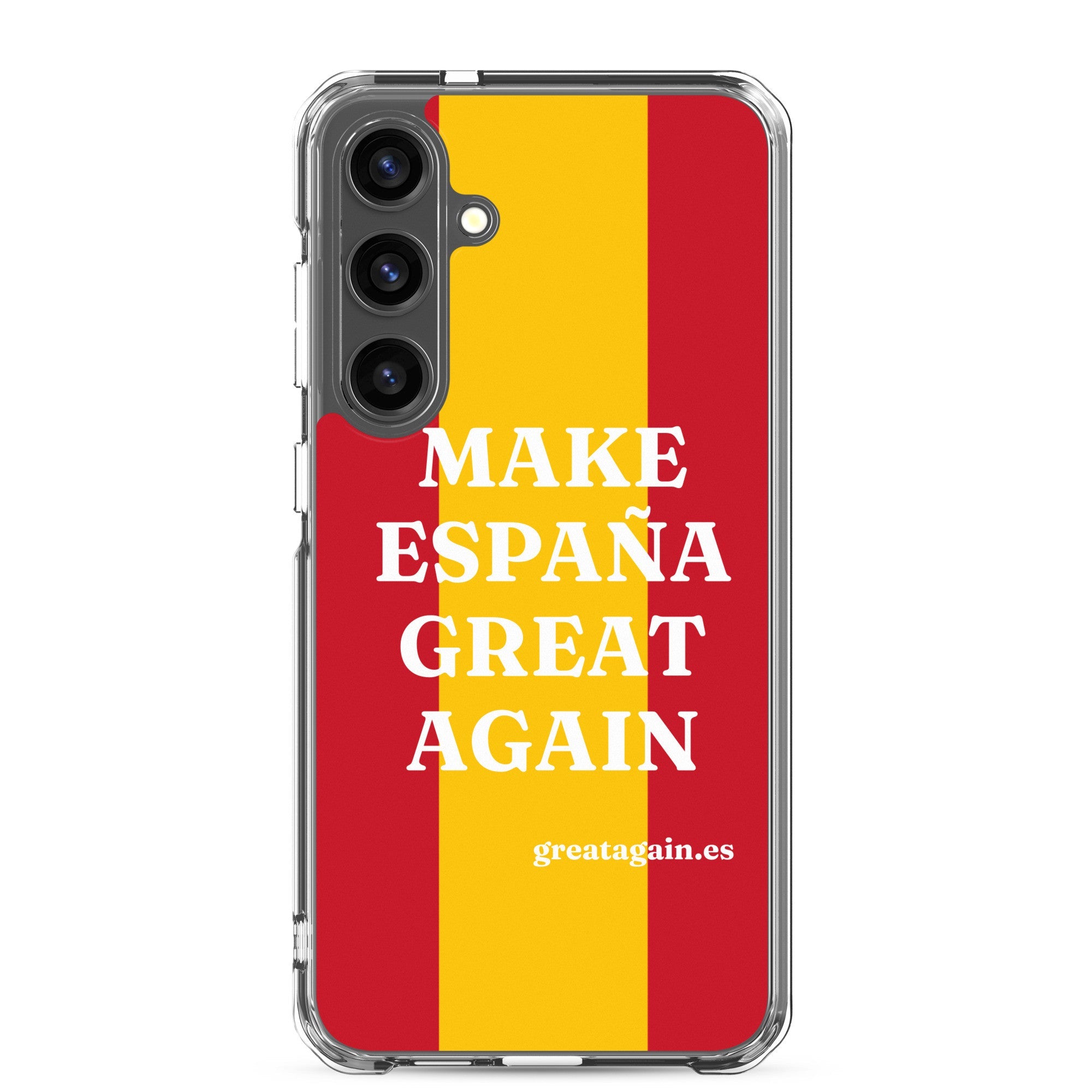 Carcasa transparente Samsung® Make España Great Again