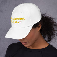 Gorra con bandera 
