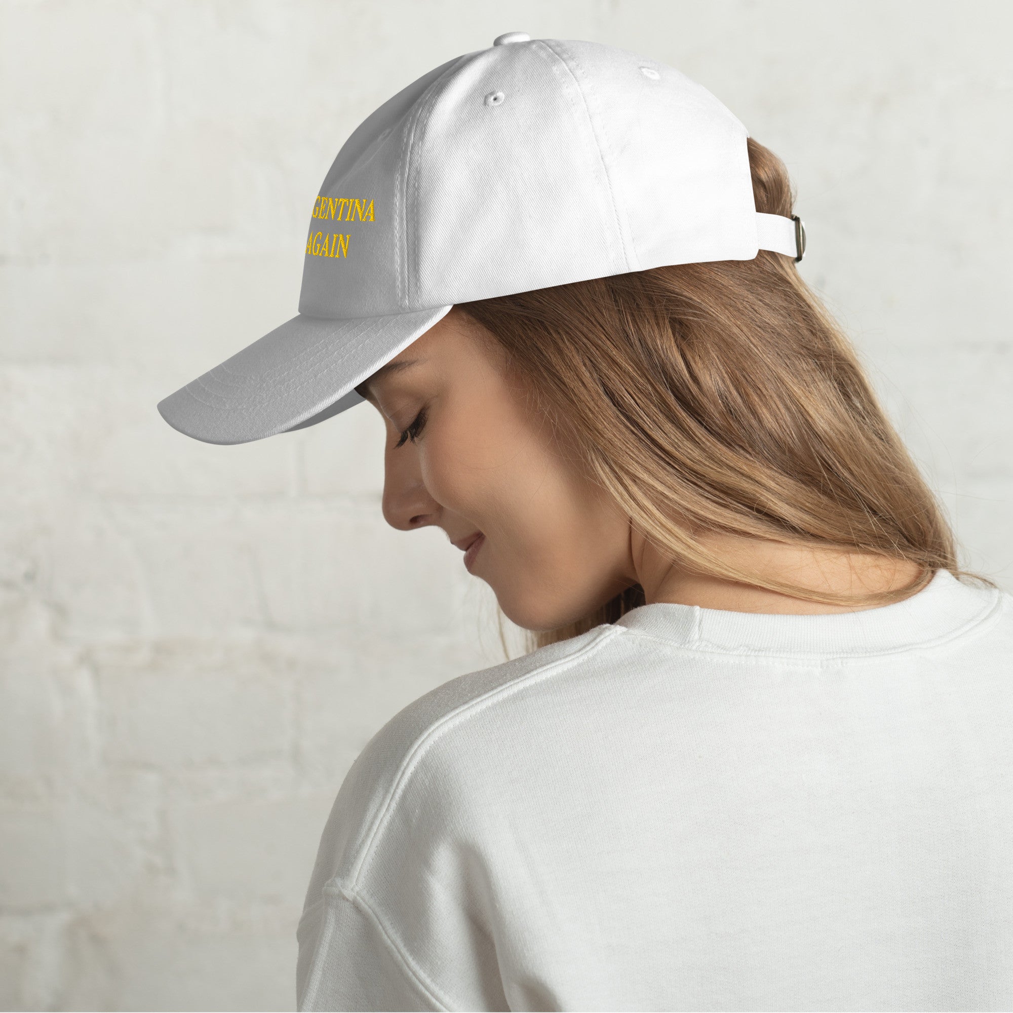 Gorra con bandera 