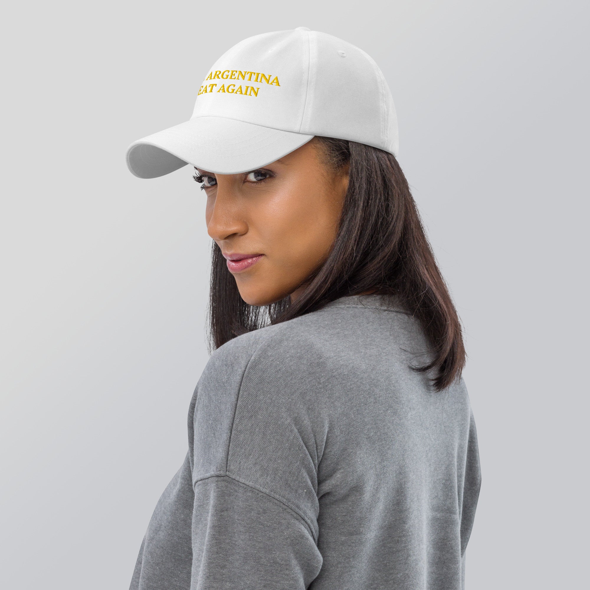 Gorra con bandera 