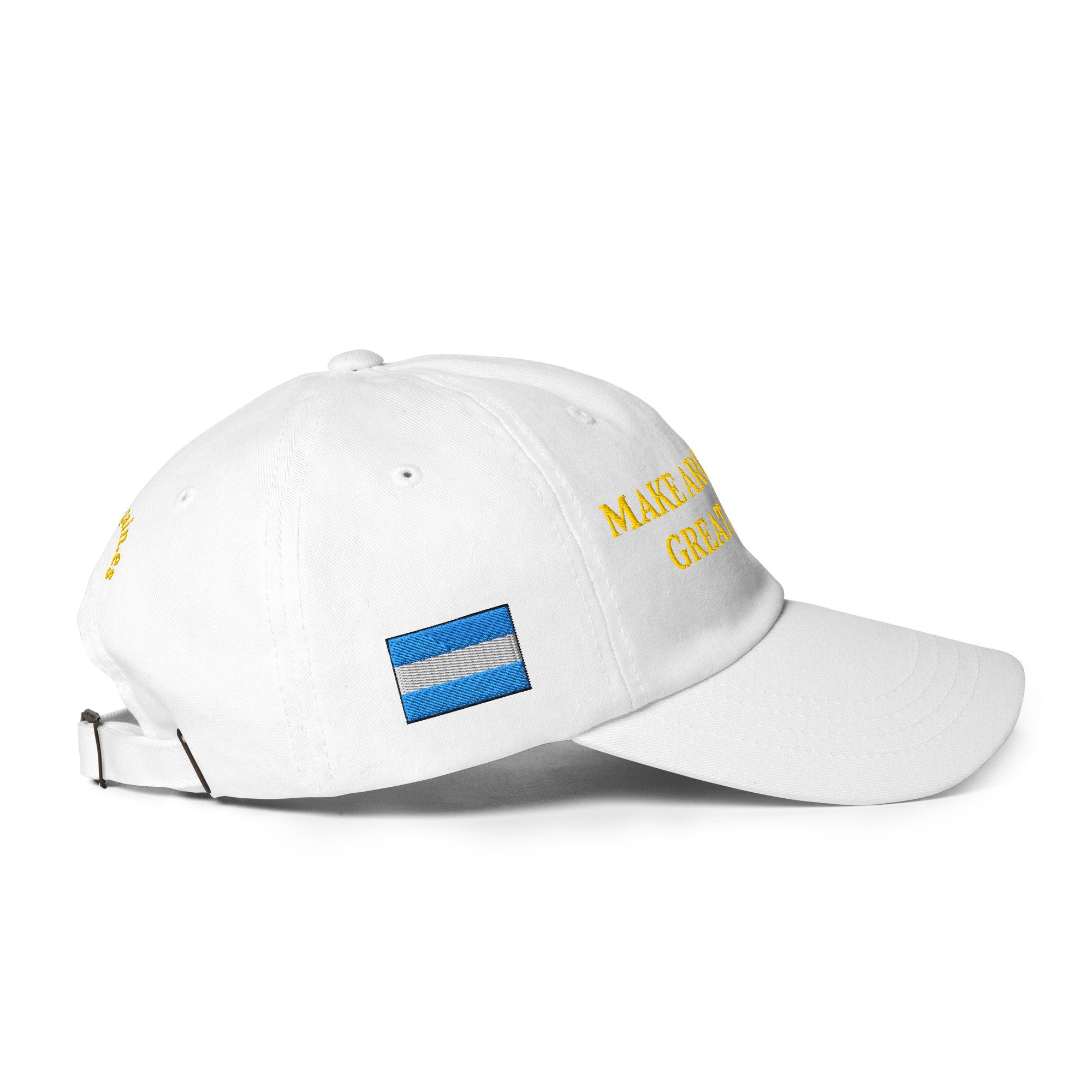 Gorra con bandera 