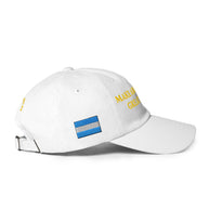 Gorra con bandera 