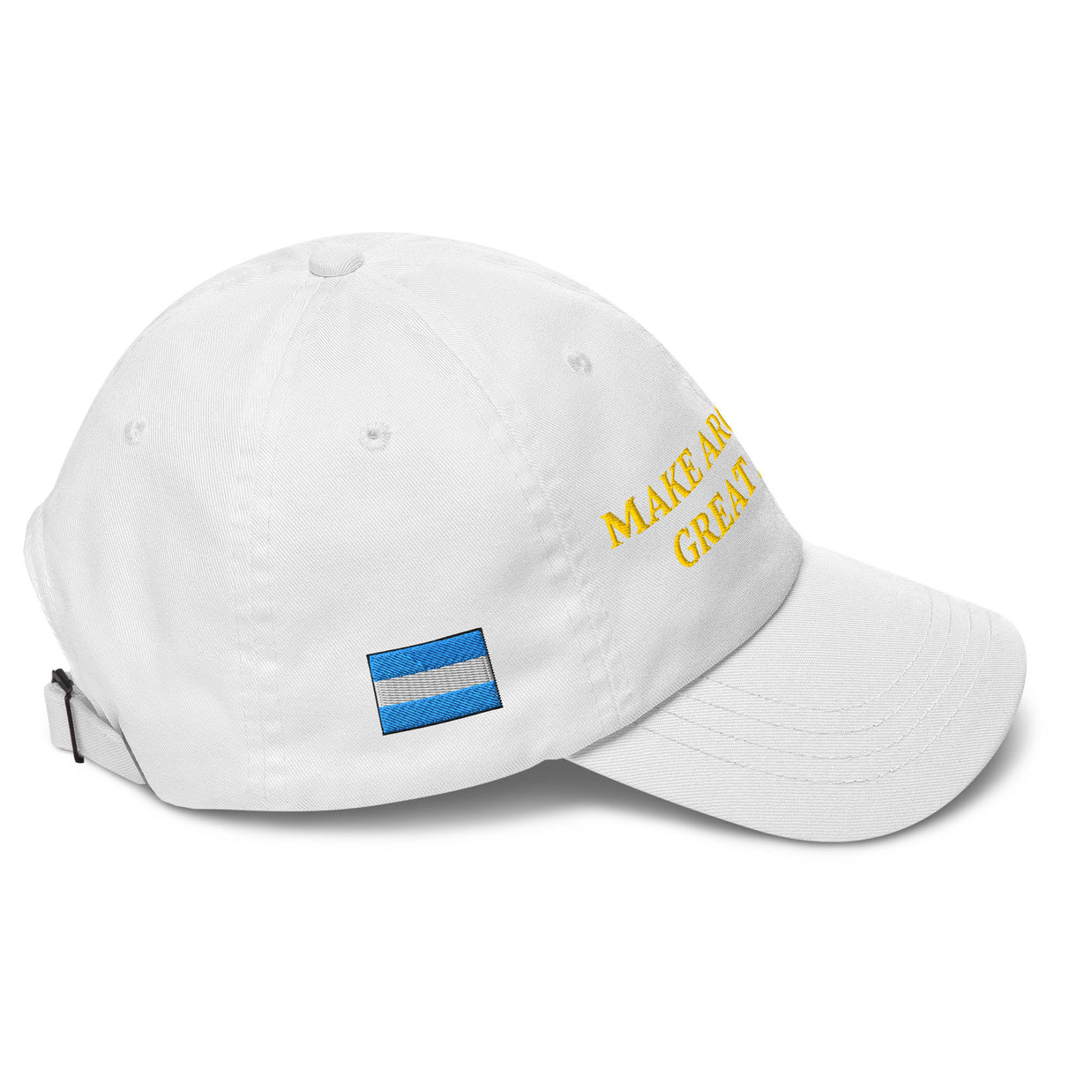 Gorra con bandera 