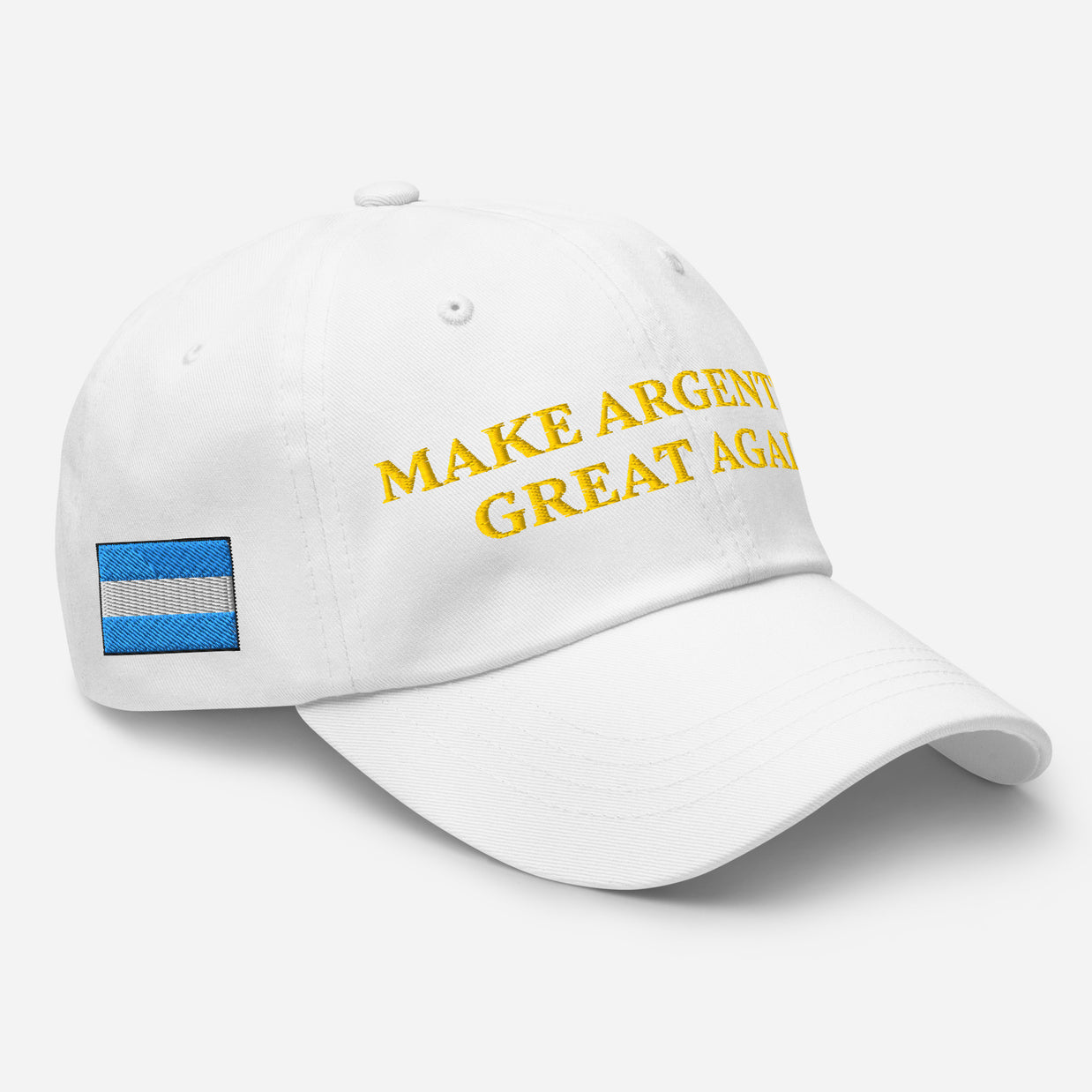 Gorra con bandera 