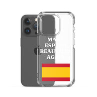 Carcasa transparente iPhone® Make España Beautiful Again