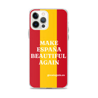 Carcasa transparente iPhone® Make España Beautiful Again