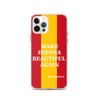 Carcasa transparente iPhone® Make España Beautiful Again