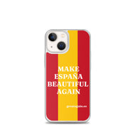 Carcasa transparente iPhone® Make España Beautiful Again