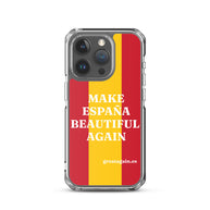 Carcasa transparente iPhone® Make España Beautiful Again