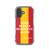 Carcasa transparente iPhone® Make España Beautiful Again