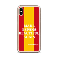 Carcasa transparente iPhone® Make España Beautiful Again