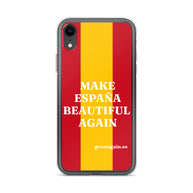 Carcasa transparente iPhone® Make España Beautiful Again