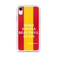 Carcasa transparente iPhone® Make España Beautiful Again