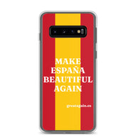 Carcasa transparente Samsung® Make España Beautiful Again