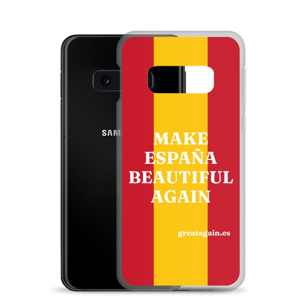 Carcasa transparente Samsung® Make España Beautiful Again