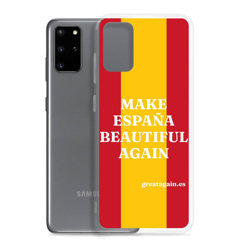 Carcasa transparente Samsung® Make España Beautiful Again