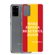 Carcasa transparente Samsung® Make España Beautiful Again